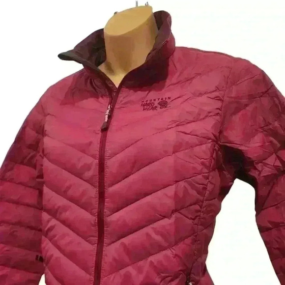 Mountain Hardwear Women's Micro Ratio Down Jacket, Pink Sz S/P; $290 NEW NWOT - Picture 3 of 14